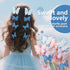 Blue Wings Butterfly Bow Clips Hair Accessories Little Palace Store